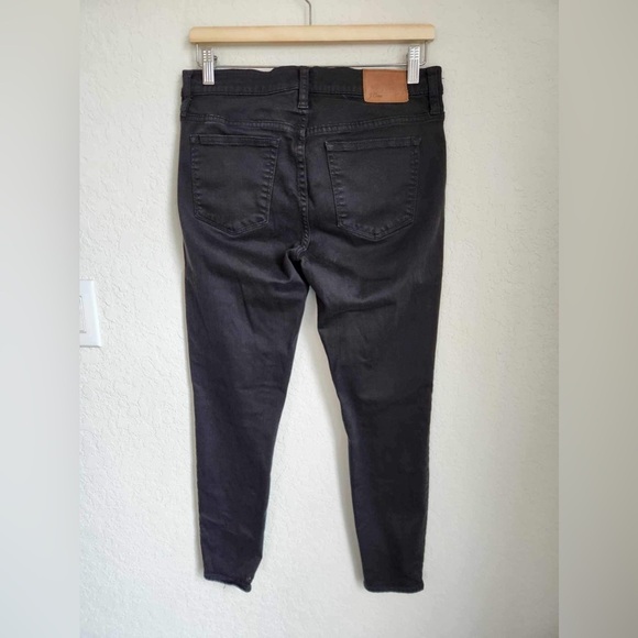 J. Crew Toothpick Black Jeans Size 30 - Picture 4 of 9
